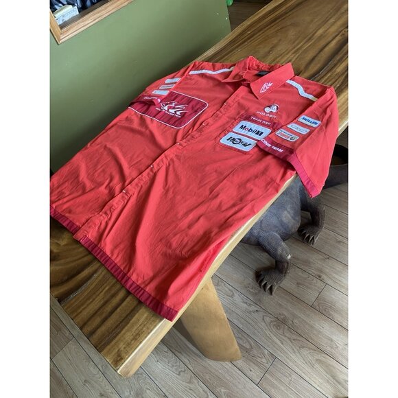 HRT HOLDEN RACING TEAM Button Up Pit Crew Shirt V8 SUPERCARS Men's 2XL - Picture 2 of 16